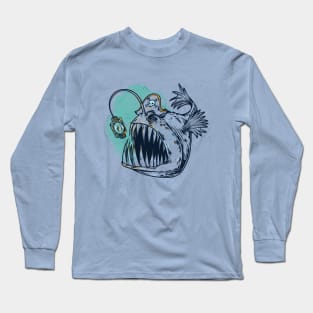 Fishing Shirt-sea-life-angler Long Sleeve T-Shirt